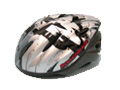 WORKOUT JR HELMET(シルバーブラック)